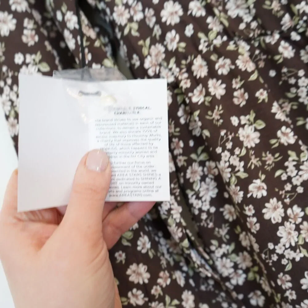 Area Starts Ashley MIDI Fit And Flare Floral Dress Size Large‎